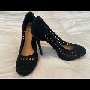 Badgley Mischka James and Mark braided heel